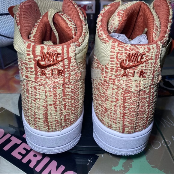 🆕 Nike Air Force 1 UltraForce Hi 'Team Gold' - Picture 4 of 9